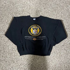 VTG Salem Sportswear Pittsburgh Steelers AFC Central Crewneck Sweatshirt